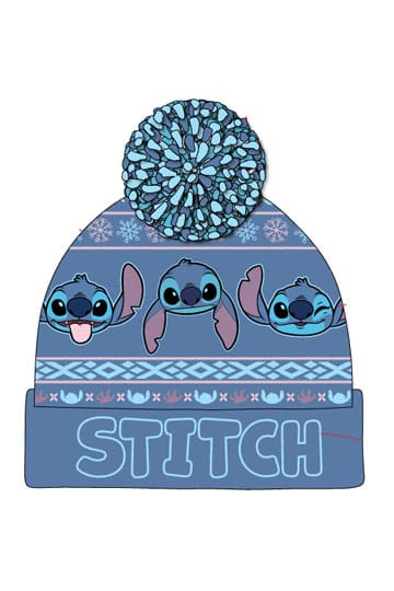 Lilo & Stitch Pom-Pom Beanie Dunkelblau