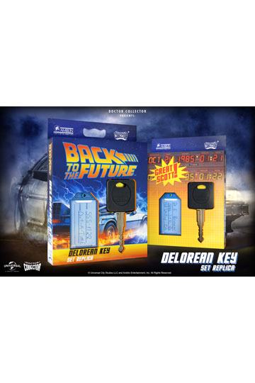 Volver a la futura réplica 1/1 Key Delorean