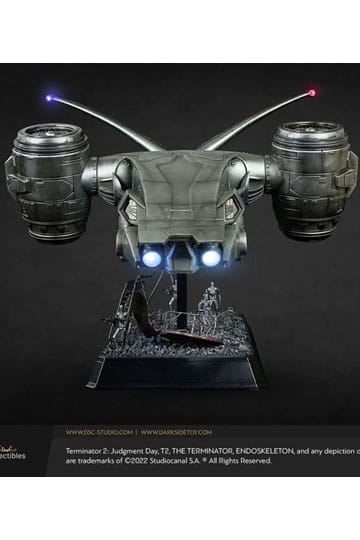 Terminator 2 Judgment Day Replica Aerial Hunter Killer 30th Anniversary Edition 60 cm