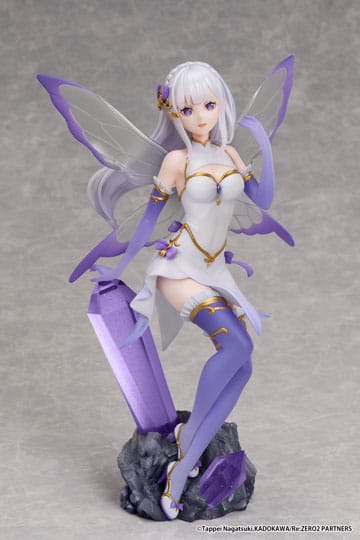 Re: Başka Bir Dünyada Sıfır Başlangıç ​​Yaşamı PVC Heykeli 1/7 Emilia Jewel Prenses 24 cm