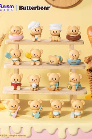 Butterbear Baked with Love Serie Minifiguren 3er-Pack Chubby Face 9 cm Display (6)