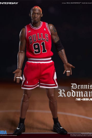 NBA Collection Real Masterpiece Actionfigur 1/6 Dennis Rodman Limited Retro Editon 33 cm