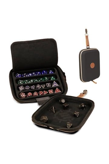 Migliora il gioco da tavolo Borsa per dadi Designer Edition Nero