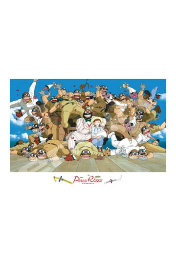 Porco Rosso Jigsaw Puzzle Commemorative Photo (500 stykker)