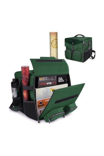 Enhance Sac à bandoulière pour jeu de société Édition Collector Vert