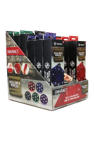 Poboljšajte kolut od stola na vrećici za pomicanje s asortimanom kockica (15)