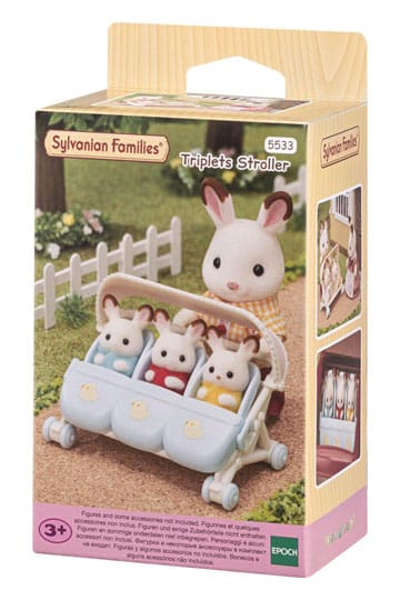 Sylvanian Families: Triplet-Kinderwagen
