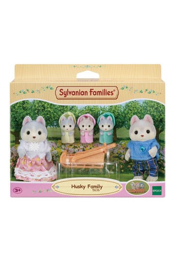Sylvanian Aileleri: Husky Ailesi figürü 8 cm