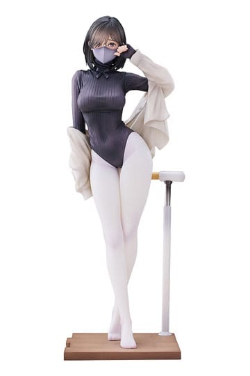 Estatua del personaje original 1/7 Lección de baile de Shokyu Sensei 24 cm