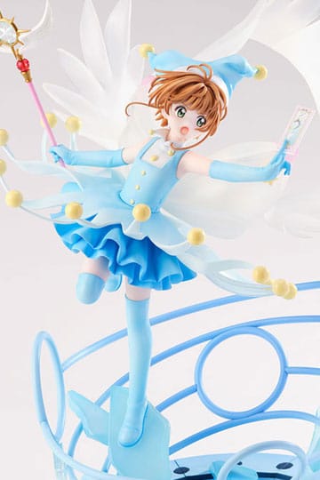 Cardcaptor Sakura PVC Heykeli 1/7 Sakura Kinomoto Savaş Kostümü Su Ver. 36 cm