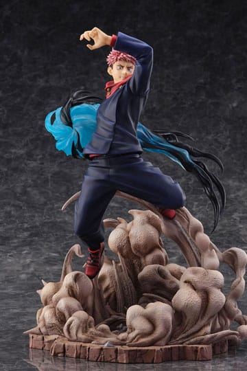 Jujutsu Kaisen Shibuya Scramble Figura PVC Estatua 1/7 Yuji Itadori 31 cm