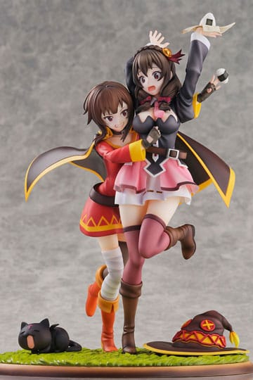 Konosuba: God's Blessing on This Wonderful World! SHIBUYA SCRAMBLE FIGURE PVC Statue 1/6 Megumin & Yunyun Futari wa Otomodachi Ver. 26 cm