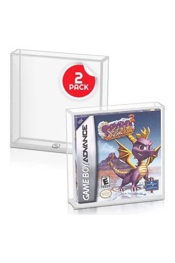 Acrylic Case 2-Pack for Gameboy/Gameboy Advance Games