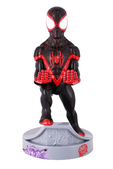 Spider-Man Cable Guys Caricano Stand Miles Morales 20 cm