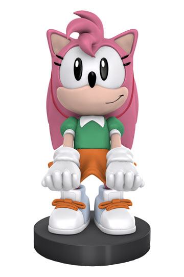 Sonic The Hedgehog Cable Guys Charging Stand Amy Rose 20 cm