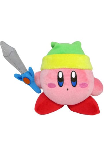 Kirby peluche Kirby avec épée 12 cm