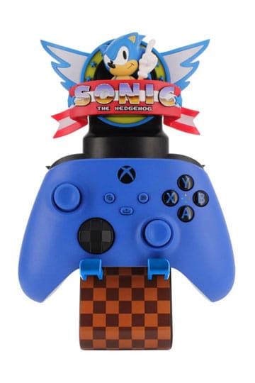 Sonic the Hedgehog cable chicos Ikons Light-Up Charging Stand Logotipo de 20 cm