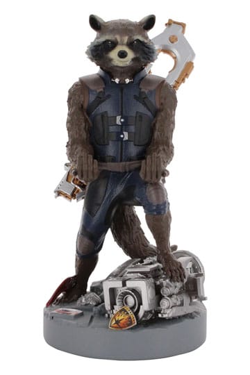 Marvel Cable Guys Charging Stand Guardians of the Galaxy Rocket 20 cm