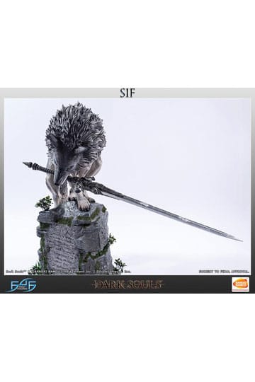 Dark Souls Statue den store grå ulv sif 64 cm
