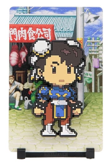Street Fighter 2 FiGGYZ magneet verzamelobject Chun Li 11 cm
