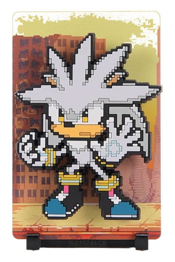 Sonic the Hedgehog (Moderne) FiGGYZ Magnet samleobjekt Sølv 11 cm