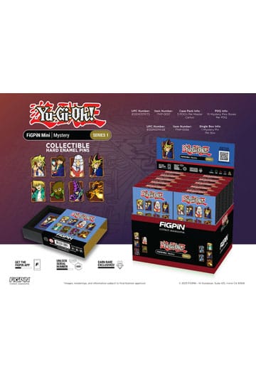 Yu-Gi-Oh: Series 1 Blind Box Emalje Pin-10 Stykke CDU