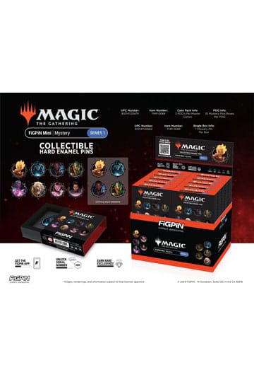 Magic The Gathering: Series 1 Blind Box Emalje Pin - 10 Piece CDU