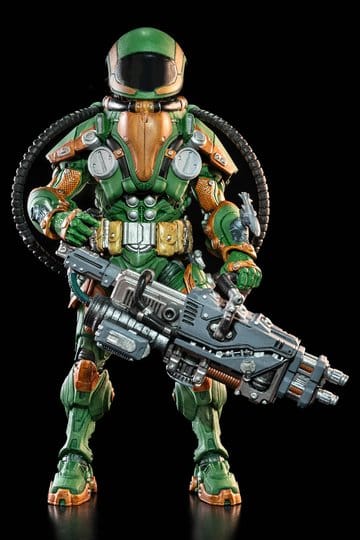 Cosmic Legions Actionfigur T.U.5.C.C. Heavy Gunner