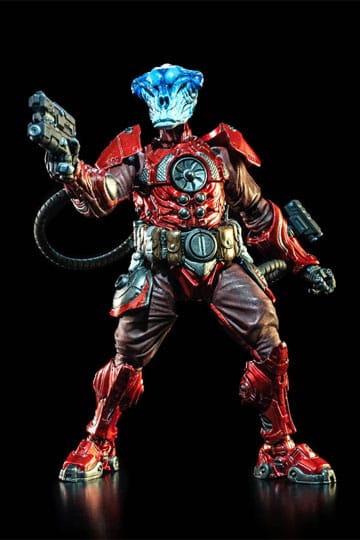 Cosmic Legions: Outpost Zaxxius Actionfigur T.U.5.C.C. Pilot 15 cm