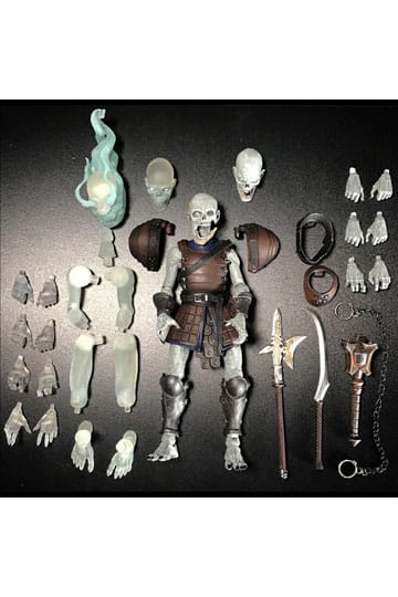Mythische legioenen: Necronominus ActionFigur Undead Builder Pack (Deluxe) 15 cm