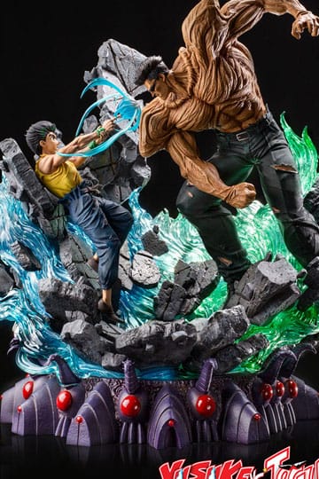 Yu Yu Hakusho Elite Estatua exclusiva 1/6 Yusuke vs Toguro 59 cm