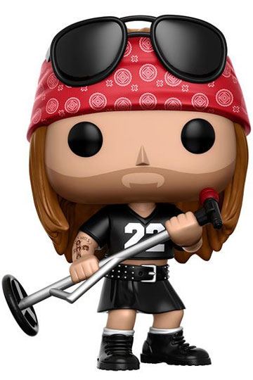 Våpen N´ Roses Pop! Rocks Vinyl Figur Axl Rose 9 cm