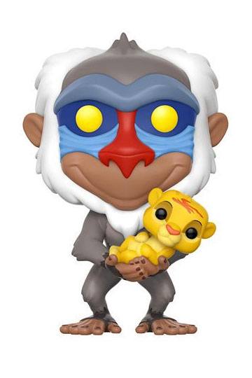 The Lion King POP! Disney Vinyl Figure Rafiki & Simba 9 cm