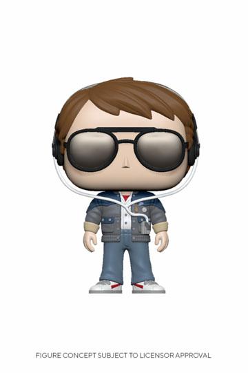 Retour à la future pop! Vinyl Figure Marty avec verres 9 cm