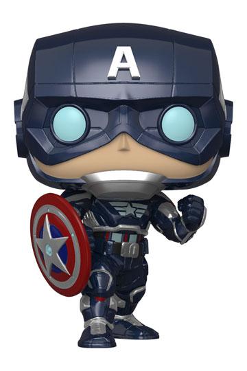 Marvels Avengers (2020 Videospiel) Pop! Marvel Vinylfigur Captain America 9 cm