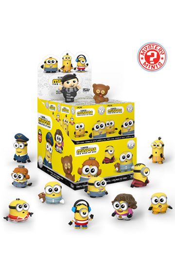 Minyonlar II Mystery Minis Vinil Mini Şekil 6 cm ekran (12)