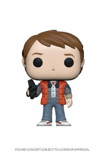 Geleceğe Dönüş Pop! Vinil figür Marty, kabarık yelek 9 cm