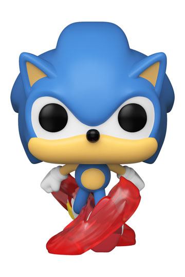 Sonic the Hedgehog Pop! Spill Vinyl Figur Sonic 30. - Running Sonic 9 CM