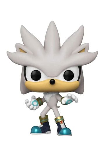 Sonic the Hedgehog Pop! Games vinyl figuur zilver de hedgehog (GW) 9 cm