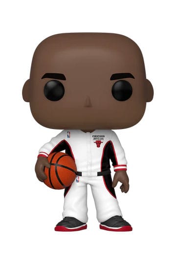 NBA Legends POP! Sports Vinyl Figure Michael Jordan (Bulls White Warmup) Exclusive 9 cm