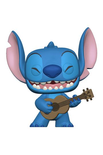 Lilo & Stitch Pop! Disney Vinyl -Figur Stich mit Ukelele 9 cm