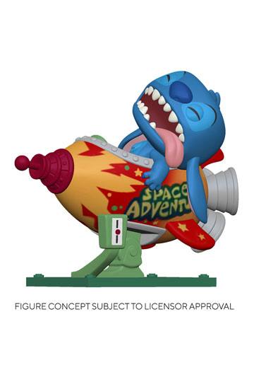 Lilo & Stitch Pop! Rir vinylfigursøm i rakett 15 cm