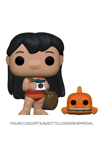 Lilo & Stitch Pop! & Buddy Vinyl Figur Lilo W/Pudge 9 CM