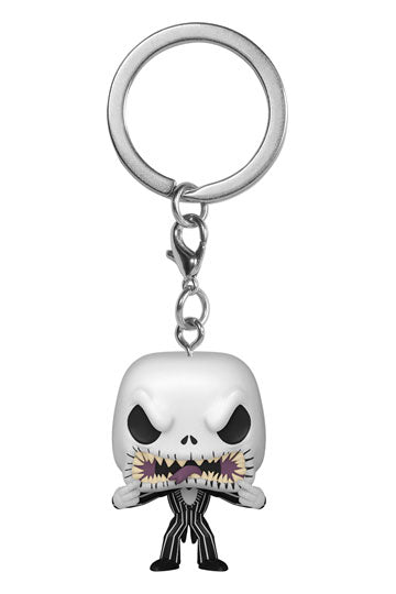 Nightmare Before Christmas Pocket POP! Vinyl Keychains 4 cm Jack (Scary Face) Display (12)