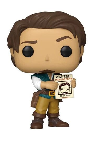 Tangled POP! Animation Vinyl Figure Flynn holding Wanted Poster 9 cm