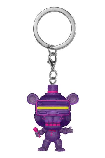 Cinq nuits au Pocket Pop de Freddy! Keychains en vinyle Affichage Radioactive Foxy 4 cm (12)