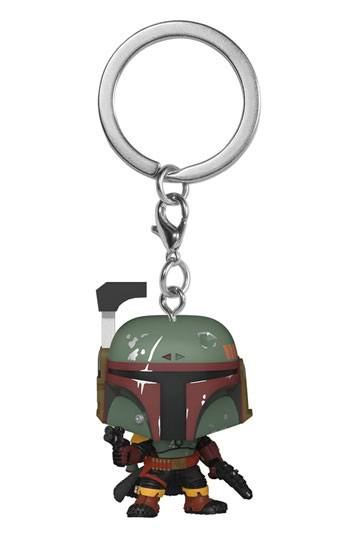 Star Wars The Book of Boba Fett Pocket Pop! Vinyl Keychains 4 cm Boba Fett Display (12)