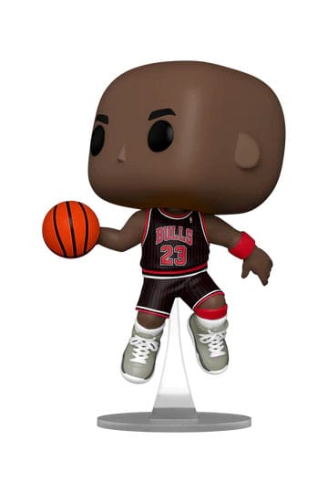 NBA Legends POP! Sports Vinyl Figure Bulls- Michael Jordan w/Jordans (Blk Pinstripe Jersey) 9 cm