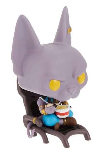 Dragon Ball Super POP! Animation Vinyl Figure Beerus Eating Noodles 9 cm