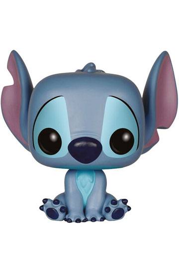 Lilo & Stitch Pop! Vinylfigursøm (sittende) 9 cm